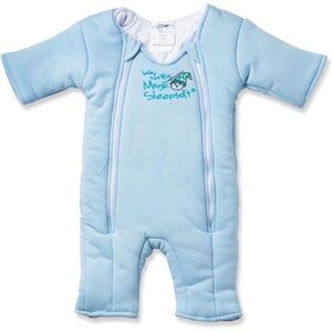 Baby Merlin's Magic Sleepsuit in Blue
